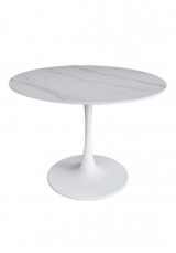 Tulip Round Dining Table Stone Top 120 Dia